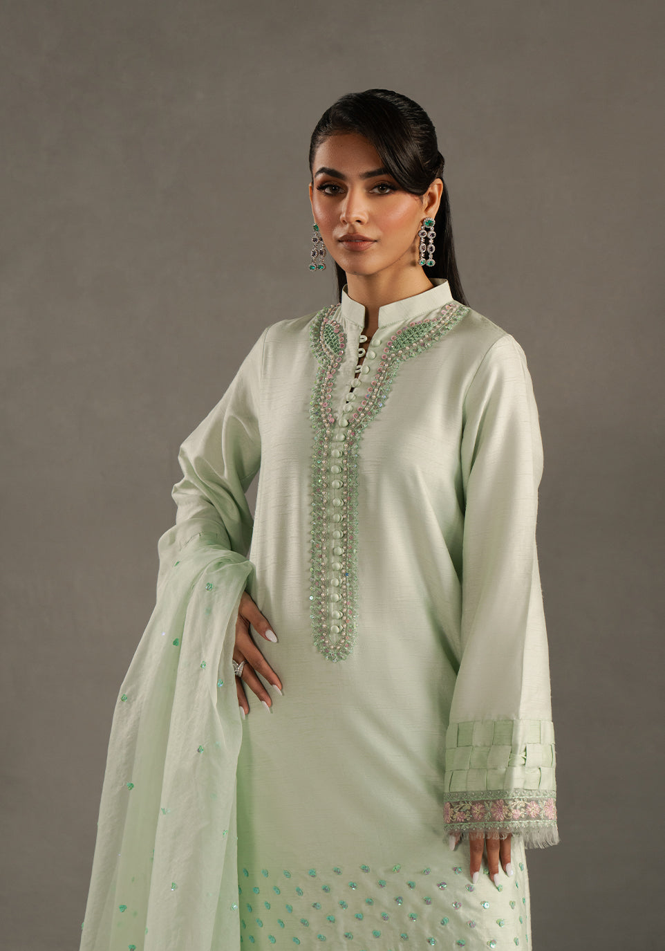 Zarqash | Silk Edit | ZQS 021 VANAYA -  Zarqash Ladies Clothes - Original Designer Dress - House of Maryam