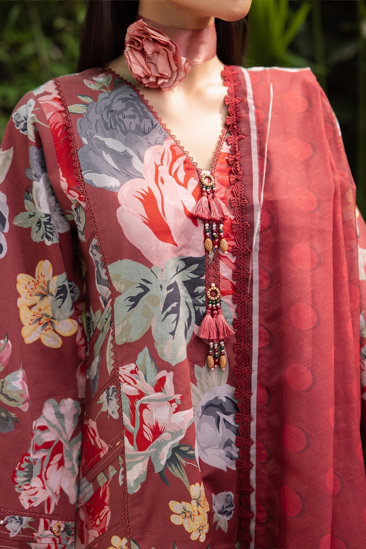 Alizeh | Sheen Lawn Prints 24 | PETUNIA -  Alizeh Casuals - Original Designer Dress - House of Maryam