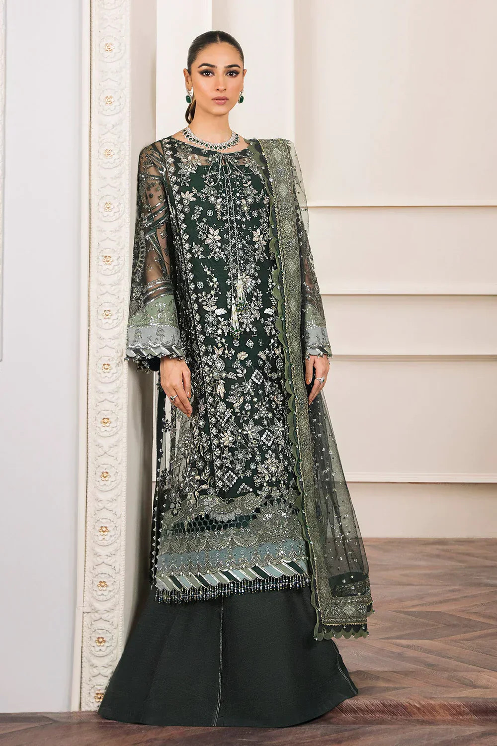 Baroque | Chantelle Embroidered Collection | CH12-05 -  Baroque Bridal - Original Designer Dress - House of Maryam