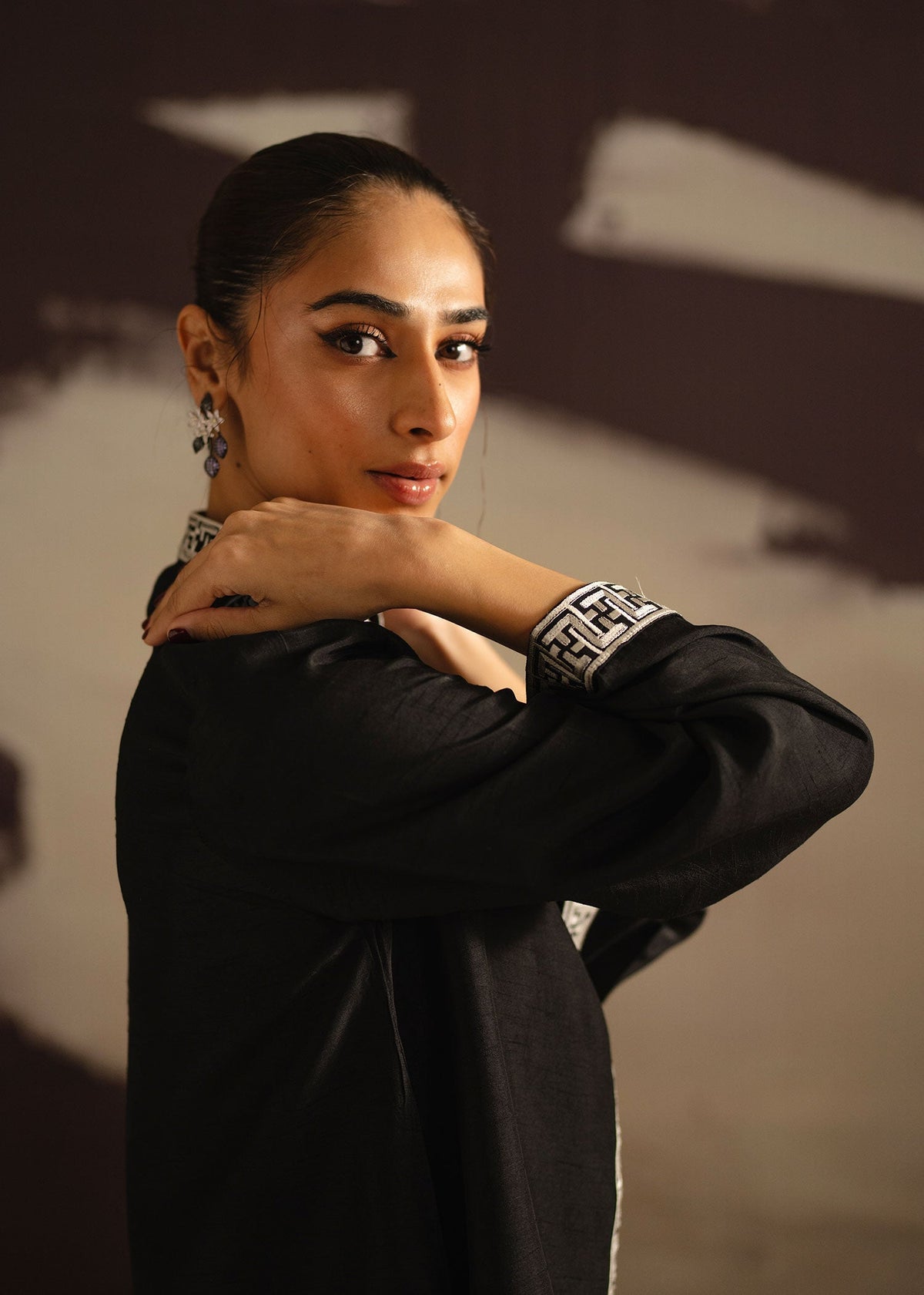 Mahgul | Eye of Cemal | Oriental Noir -  Mahgul Ladies Clothes - Original Designer Dress - House of Maryam