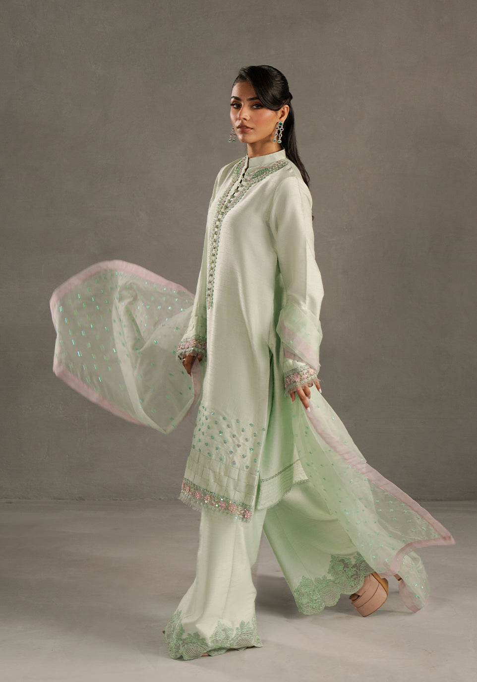 Zarqash | Silk Edit | ZQS 021 VANAYA -  Zarqash Ladies Clothes - Original Designer Dress - House of Maryam