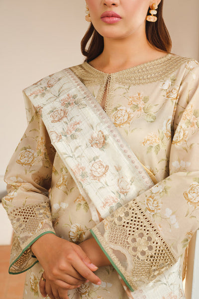 Baroque | Luxury Pret 24 | LAWN UF-655 -  Baroque Luxury - Original Designer Dress - House of Maryam