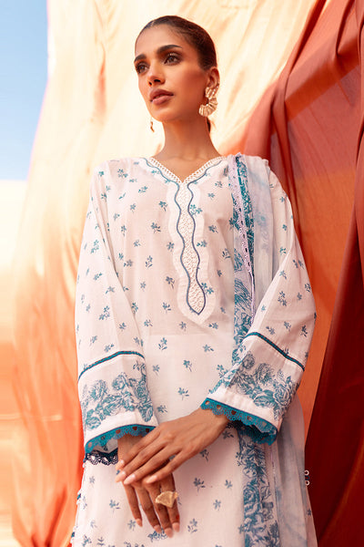 Cross Stitch | Eid Lawn 24 | FLORET -  Cross Stitch Luxury - Original Designer Dress - House of Maryam