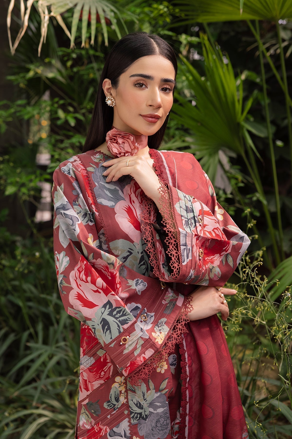 Alizeh | Sheen Lawn Prints 24 | PETUNIA -  Alizeh Casuals - Original Designer Dress - House of Maryam