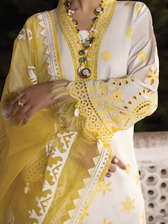 Faiza Faisal | Maya Luxury Lawn | Ceren -  Faiza Faisal Luxury - Original Designer Dress - House of Maryam