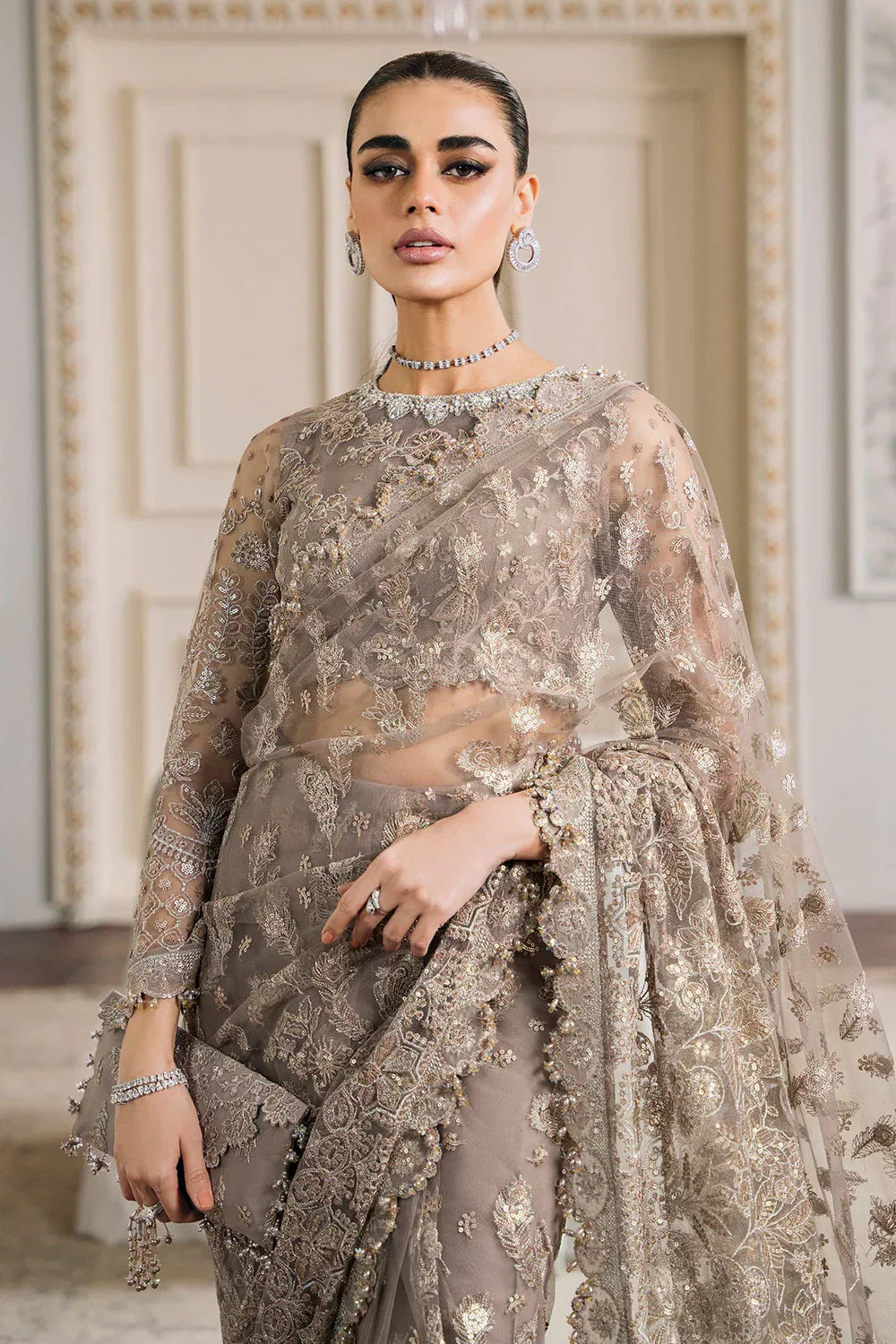 Baroque | Chantelle Embroidered Collection | CH12-06 -  Baroque Bridal - Original Designer Dress - House of Maryam