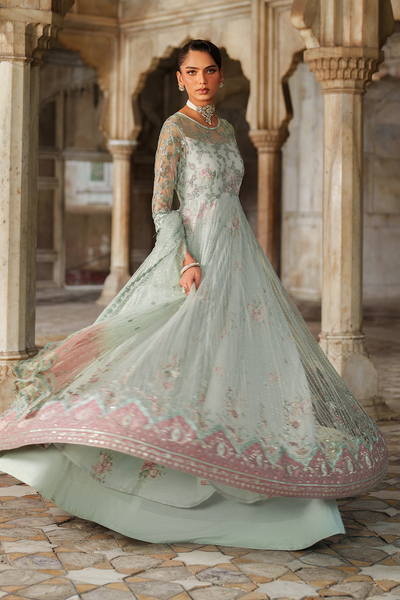 Iznik | Festive Formal | UE-553 Embroidered Net