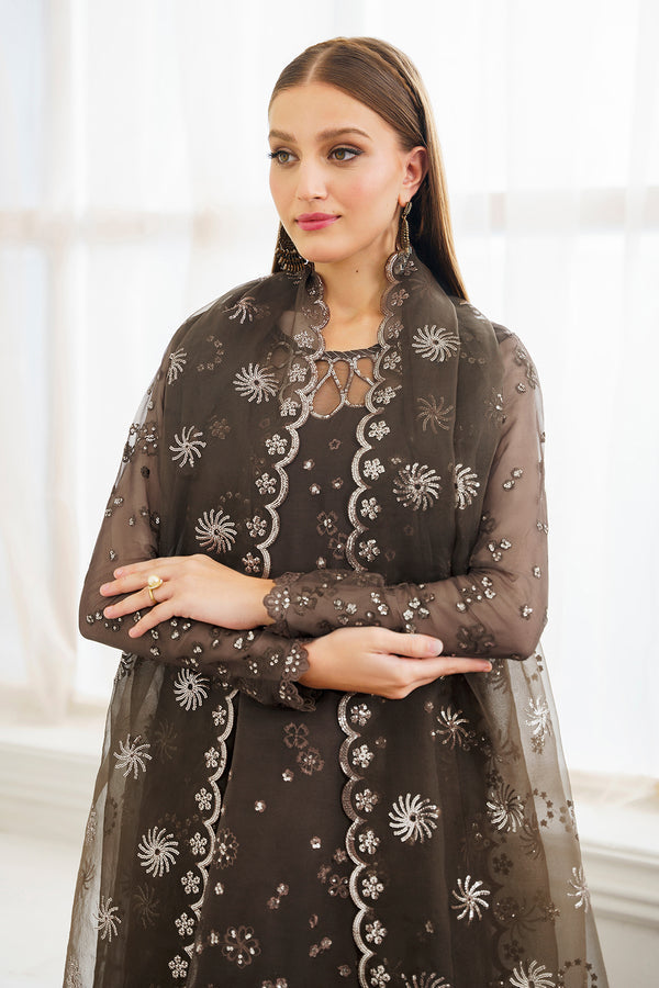 Baroque | Luxury Pret 24 | CHIFFON UF-524 -  Baroque Luxury - Original Designer Dress - House of Maryam