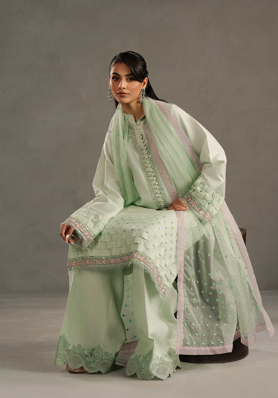 Zarqash | Silk Edit | ZQS 021 VANAYA -  Zarqash Ladies Clothes - Original Designer Dress - House of Maryam