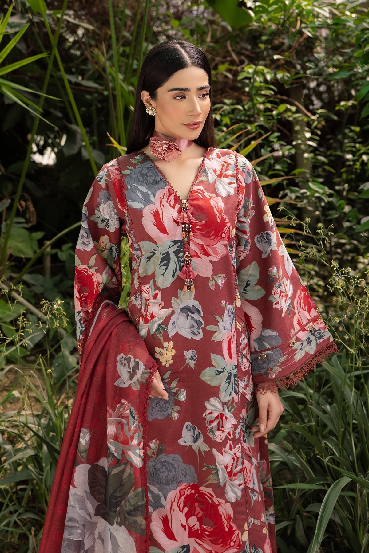 Alizeh | Sheen Lawn Prints 24 | PETUNIA -  Alizeh Casuals - Original Designer Dress - House of Maryam