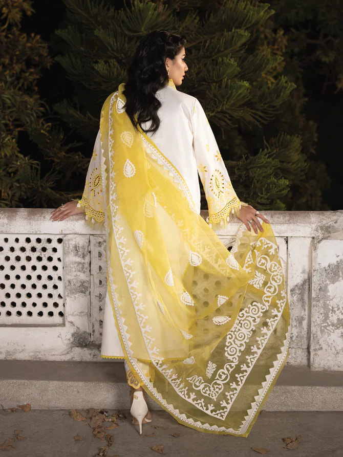 Faiza Faisal | Maya Luxury Lawn | Ceren -  Faiza Faisal Luxury - Original Designer Dress - House of Maryam