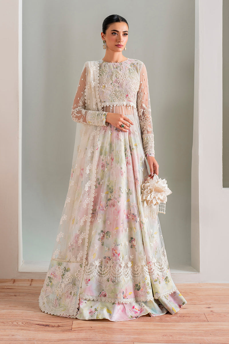 Baroque | Formal Collection | NET UF-686 -  Baroque Ladies Clothes - Original Designer Dress - House of Maryam