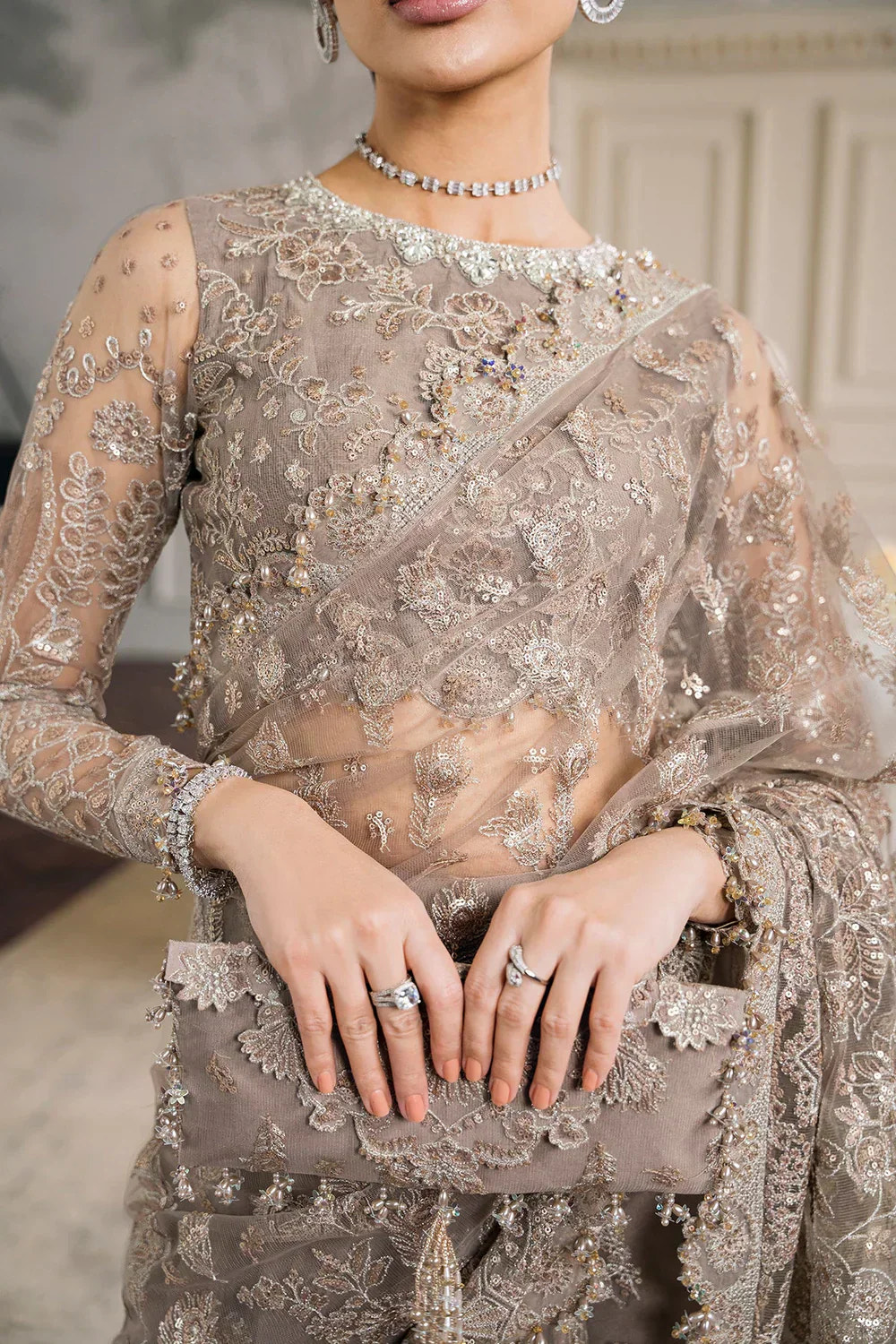 Baroque | Chantelle Embroidered Collection | CH12-06 -  Baroque Bridal - Original Designer Dress - House of Maryam