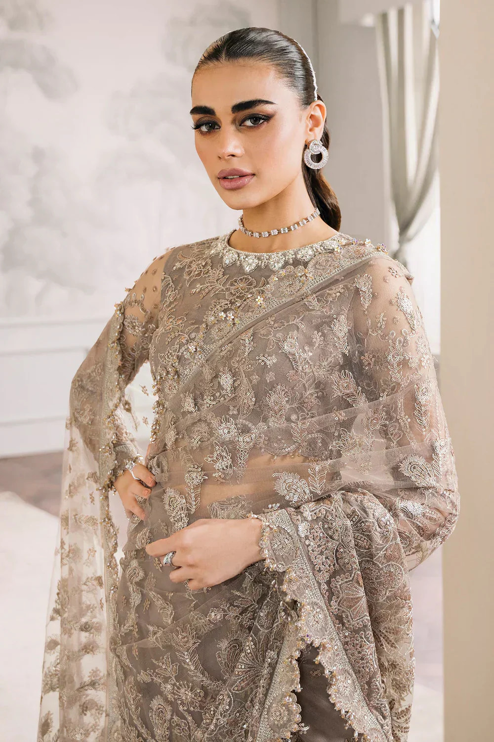 Baroque | Chantelle Embroidered Collection | CH12-06 -  Baroque Bridal - Original Designer Dress - House of Maryam