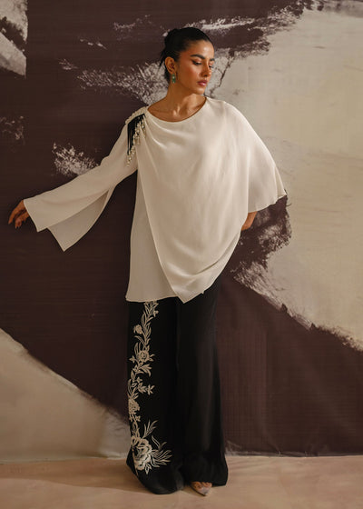 Mahgul | Eye of Cemal | Ivory Indulgence -  Mahgul Ladies Clothes - Original Designer Dress - House of Maryam