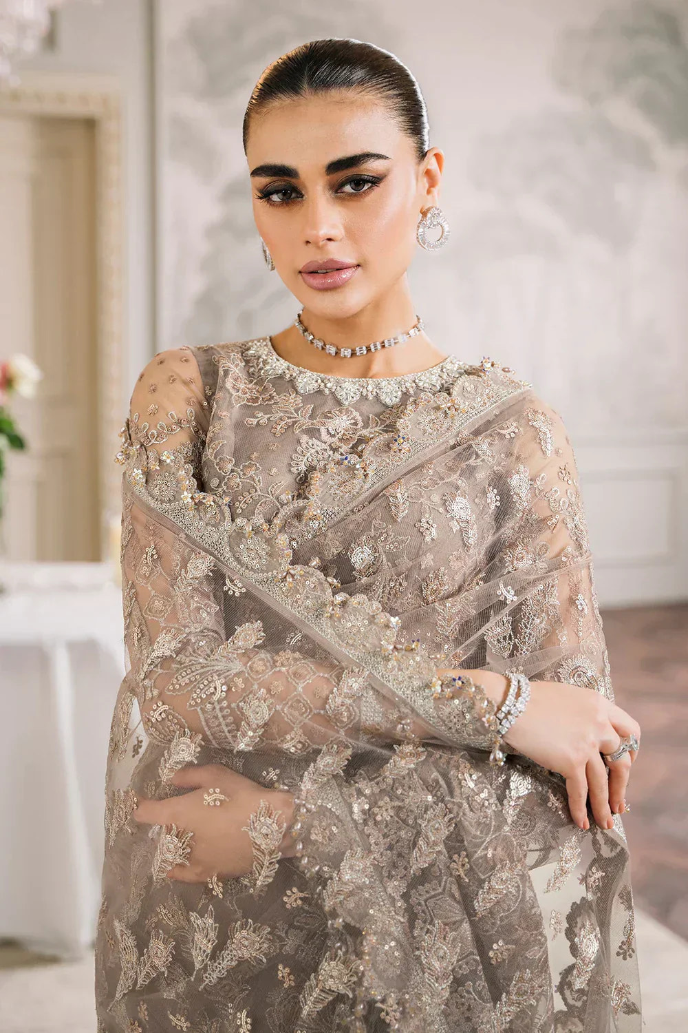Baroque | Chantelle Embroidered Collection | CH12-06 -  Baroque Bridal - Original Designer Dress - House of Maryam