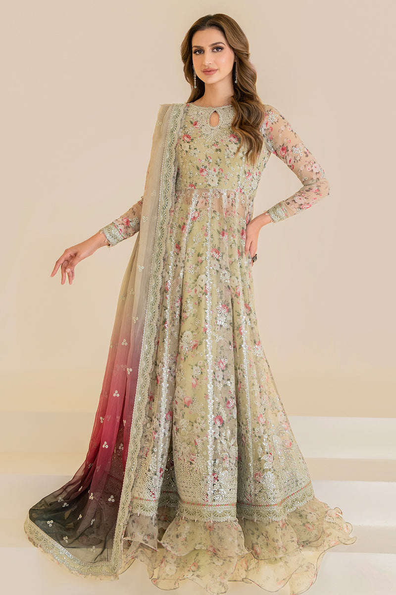 Jazmin | Formals Collection | CHIFFON UC-3048 by Designer Jazmin - House of Maryam - Pakistani Designer Ethnic Wear in {{ shop.shopifyCountryName }}