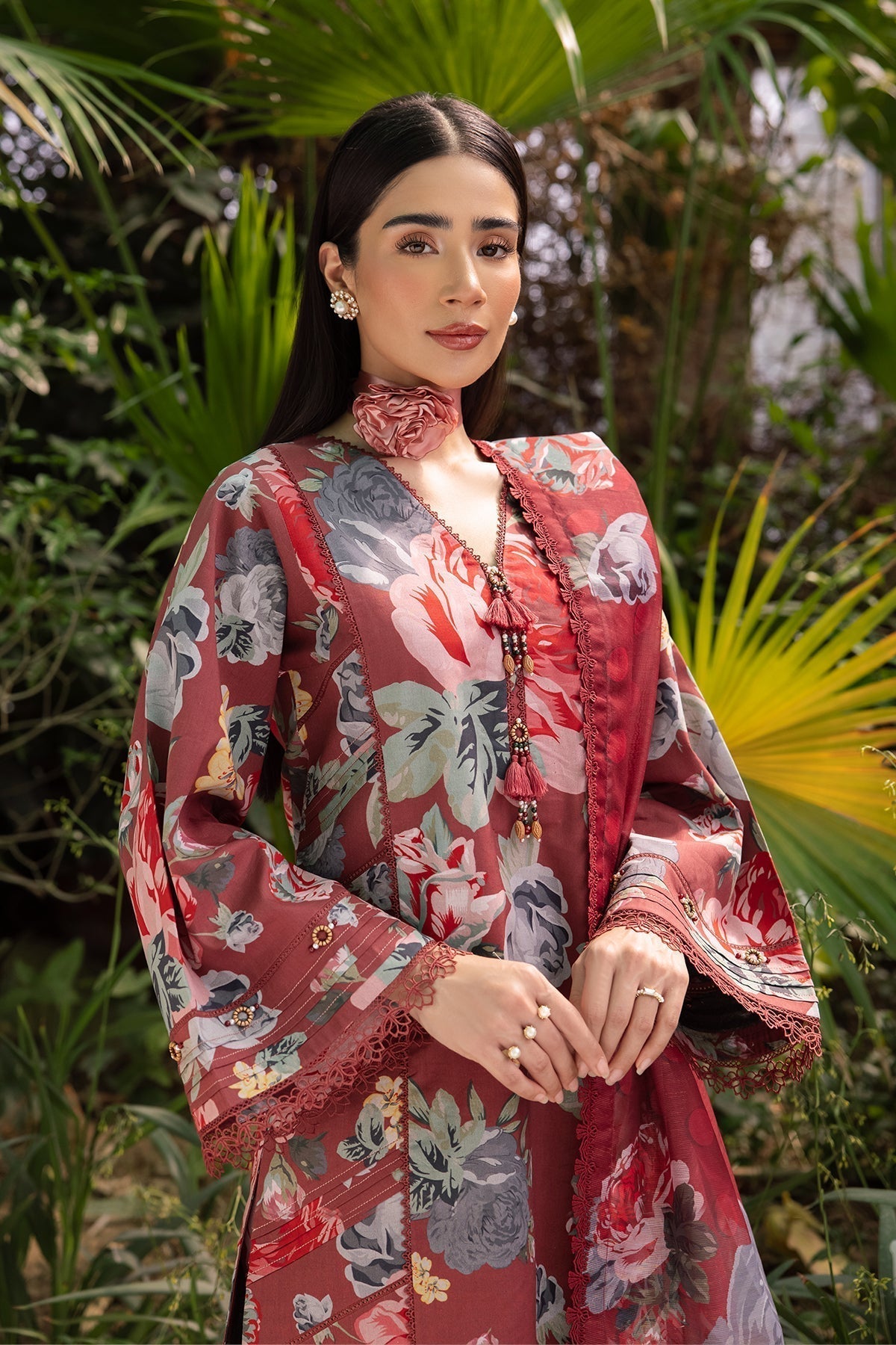 Alizeh | Sheen Lawn Prints 24 | PETUNIA -  Alizeh Casuals - Original Designer Dress - House of Maryam