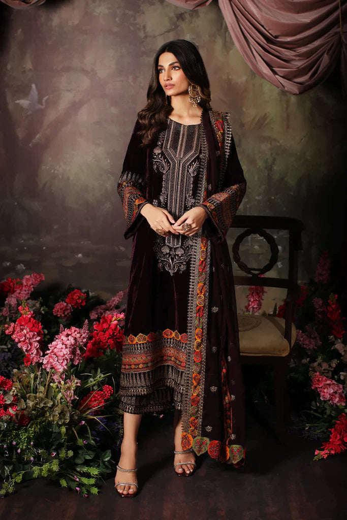 Charizma | Signora Velvet 23 | CVT3-01 by Designer Charizma - House of Maryam - Pakistani Designer Ethnic Wear in {{ shop.shopifyCountryName }}