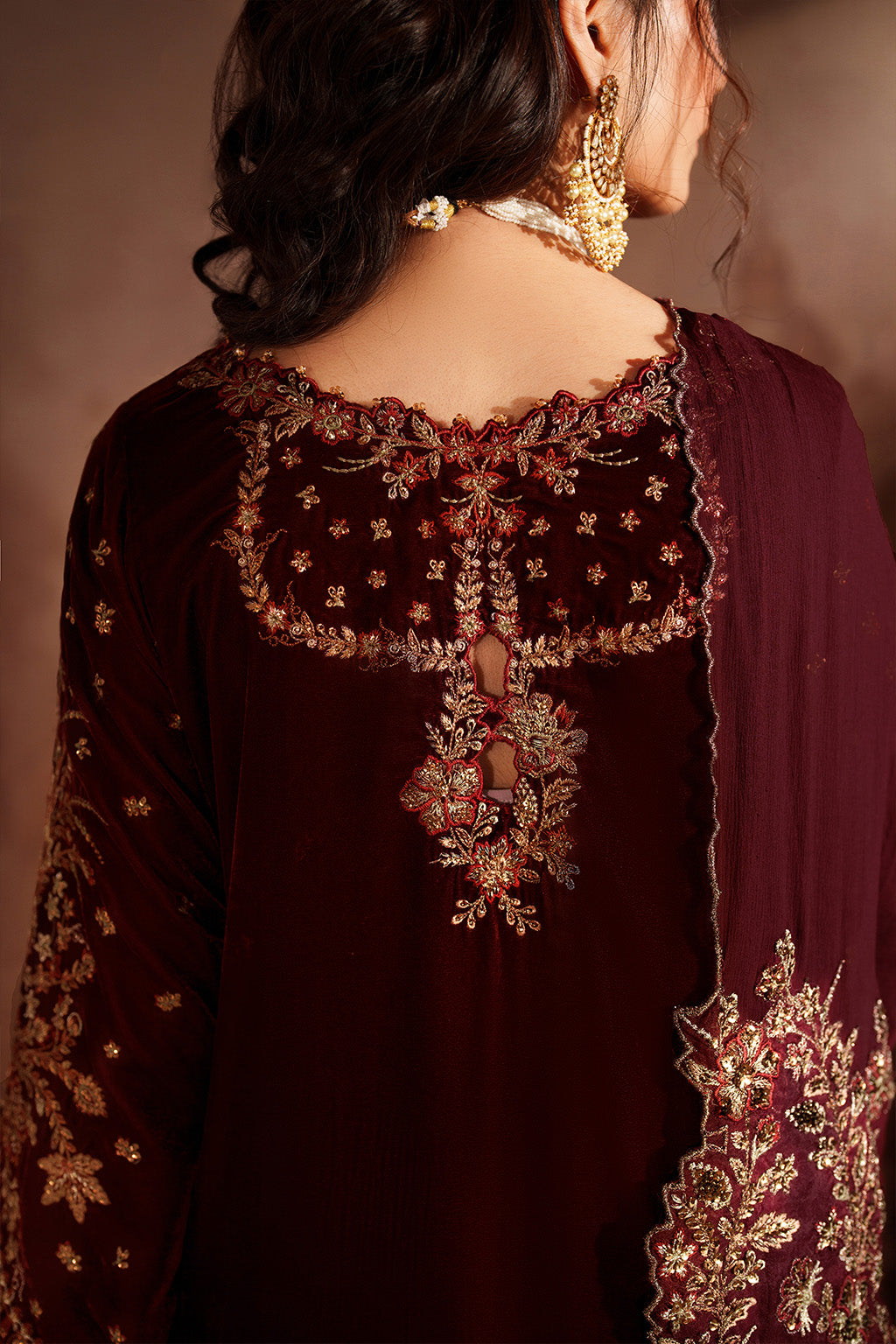 Iznik | Velvet 25 | IV-55 Embroidered Velvet, image 6