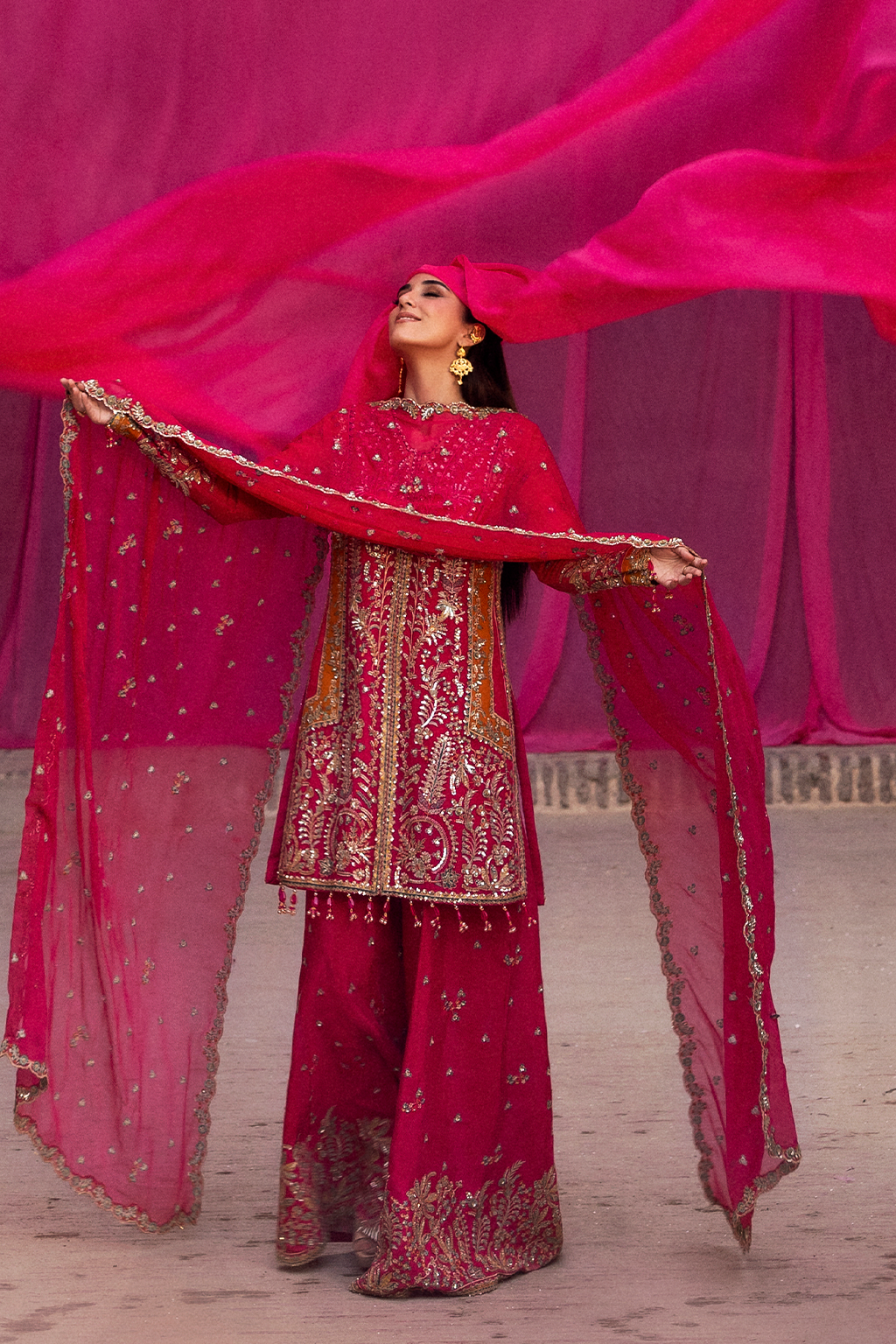Emaan Adeel I The Empress Wedding Formals I  IMAELISSA -  Emaan Adeel Ladies Clothes - Original Designer Dress - House of Maryam