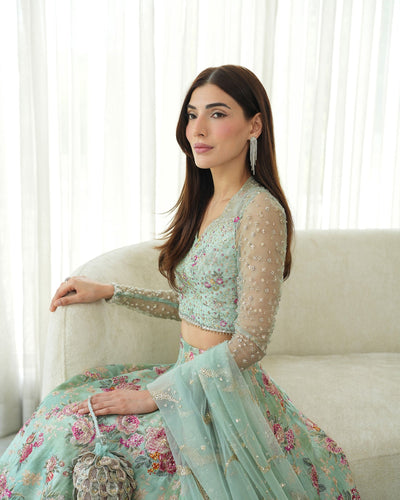 Faiza Saqlain | Averia Bridals | Rosabelle -  Faiza Saqlain Ladies Clothes - Original Designer Dress - House of Maryam