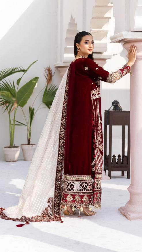 Zebtan | Andaz e Makhmal | ZAM-02 -  Zebtan Ladies Clothes - Original Designer Dress - House of Maryam