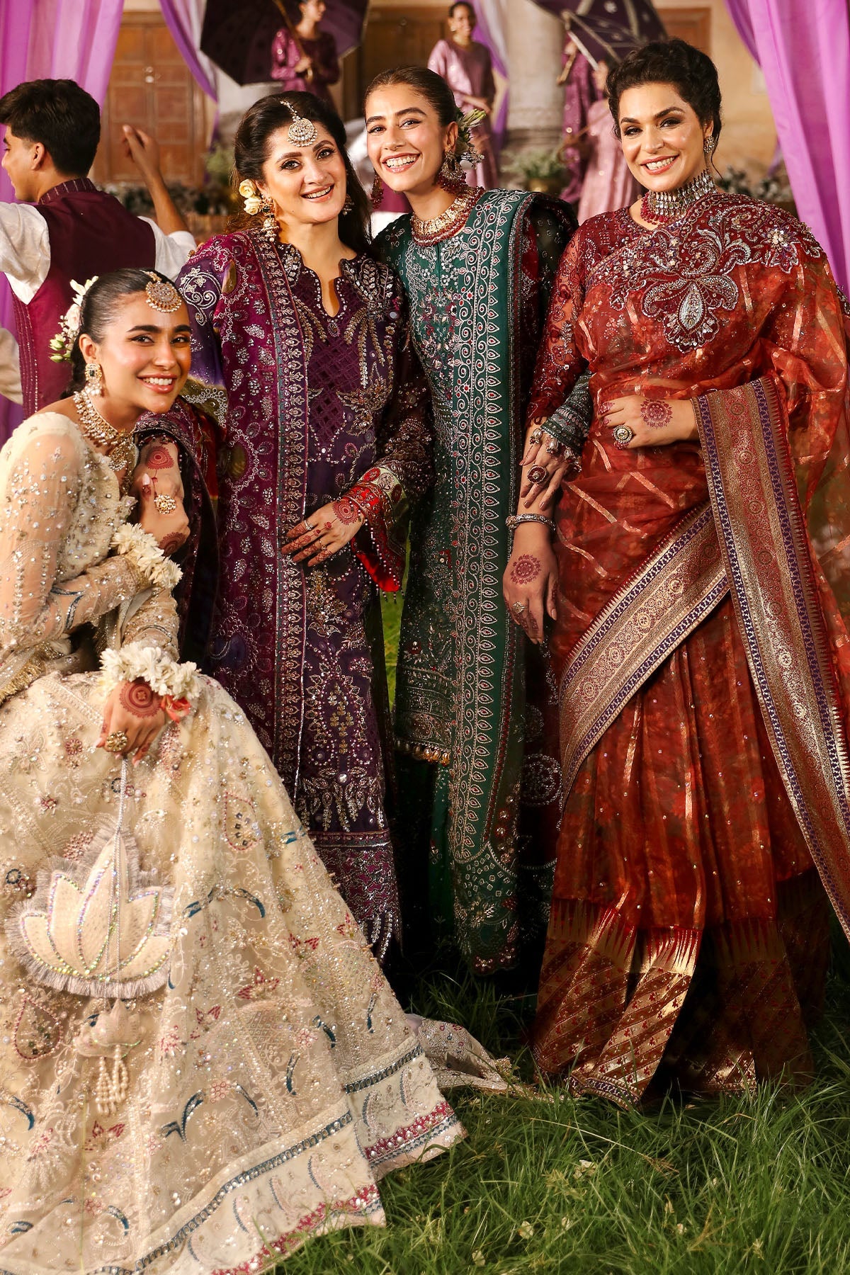 Nureh | Jhoomro 25' | NL-68 SHADMANI -  Nureh jhoomro 25 - Original Designer Dress - House of Maryam