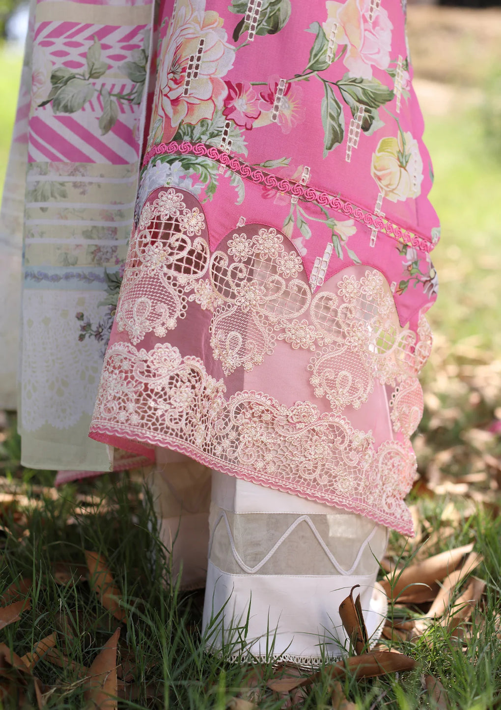 Elaf Premium | Prints Chikankari 24 | 03B PINK MUSE -  Elaf Premium Luxury - Original Designer Dress - House of Maryam