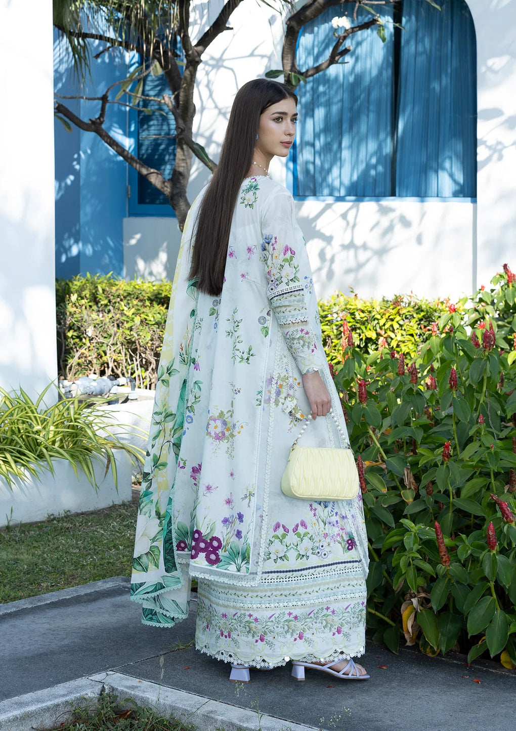 Elaf Premium | Prints Collection 26 | EPN-7B MOON FLOWER-2