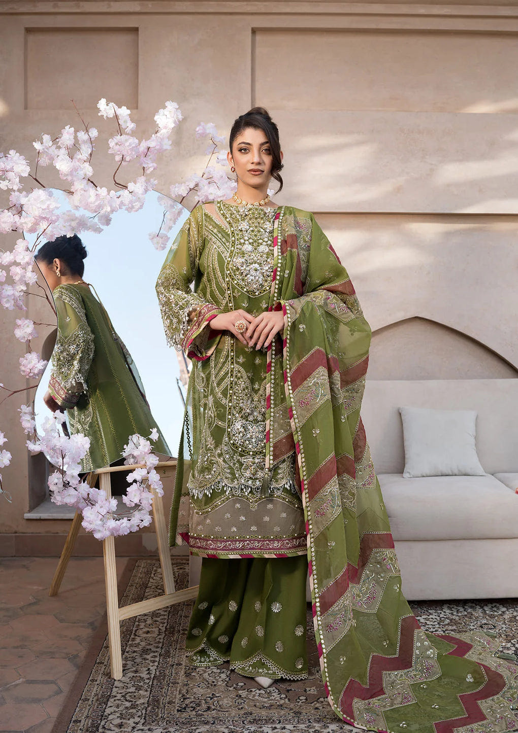Elaf Premium | Formal Handwork Collection | EFH-08 PARWAANA -  Elaf Premium Ladies Clothes - Original Designer Dress - House of Maryam