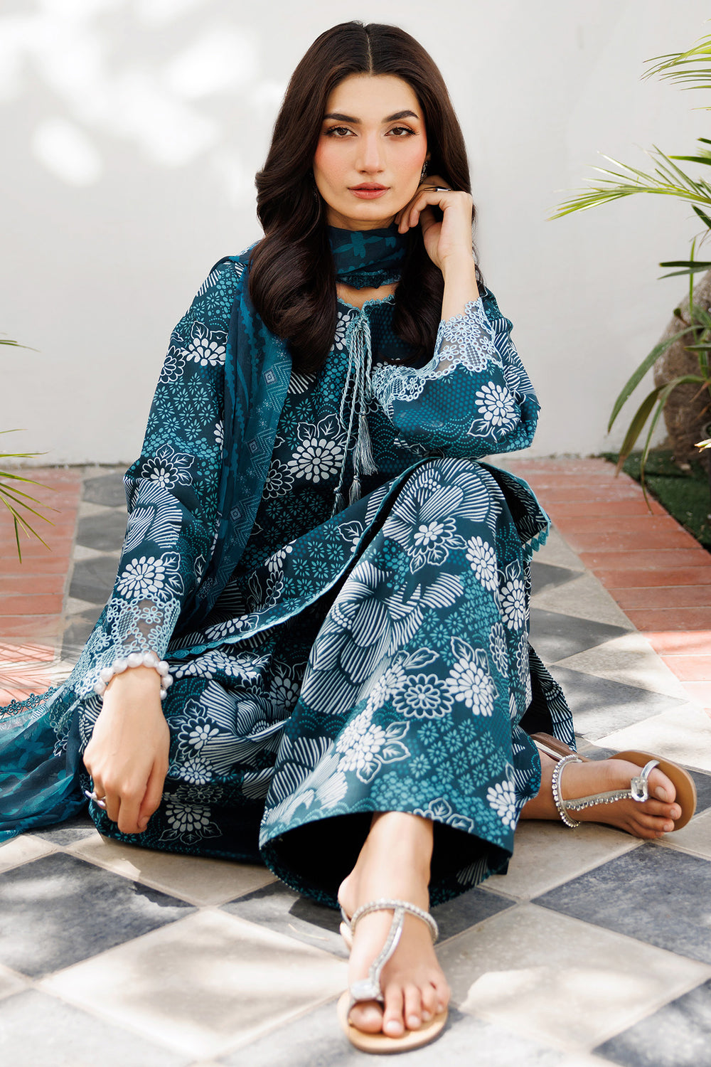Farasha | Printed Essentials | Twilight Dew -  Farasha Ladies Clothes - Original Designer Dress - House of Maryam