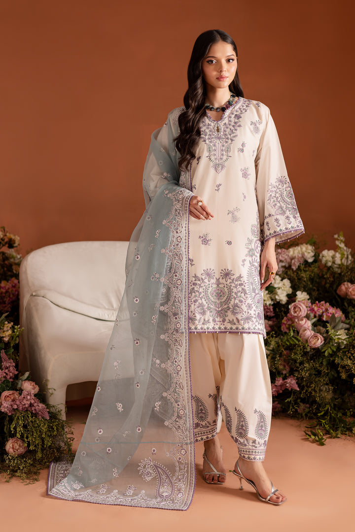 Batik | Aylin Festive Solids | White Opal -  Batik Ladies Clothes - Original Designer Dress - House of Maryam