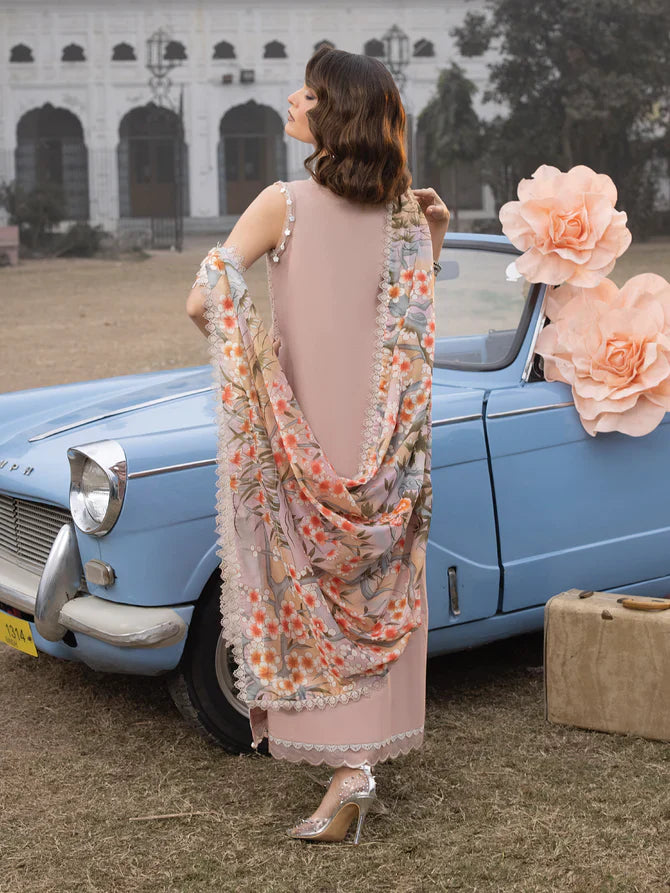Faiza Faisal | Maya Luxury Lawn | Amirah -  Faiza Faisal Luxury -  House of Maryam