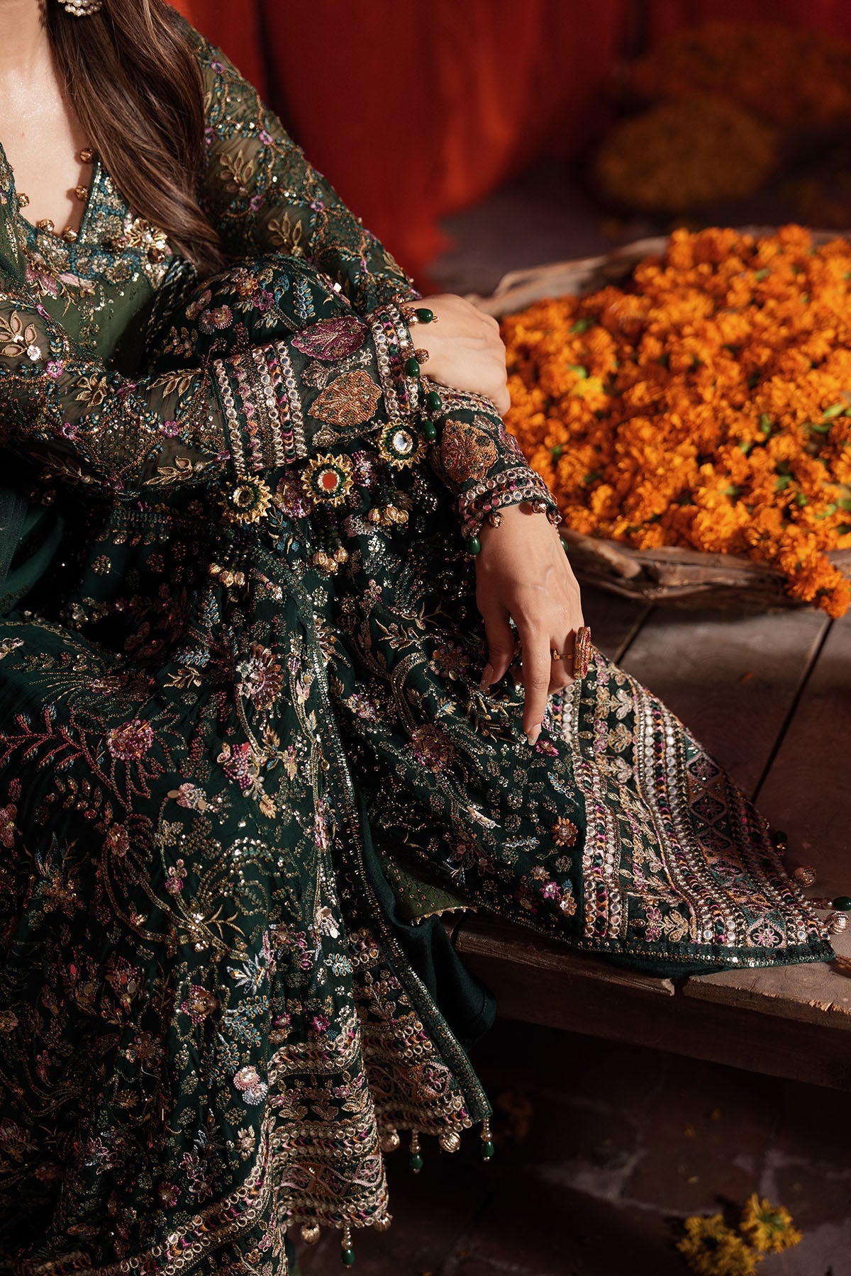 Nureh | Jhoomro 25' | NL-83 Zoha -  Nureh jhoomro 25 - Original Designer Dress - House of Maryam