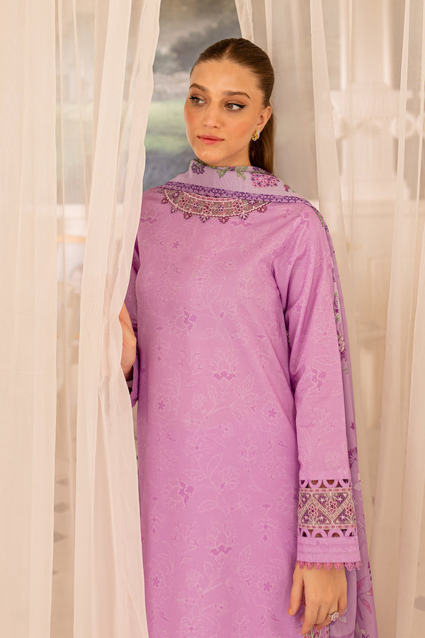 Farasha | Seraya Lawn 24 | VOILET -  Farasha Luxury - Original Designer Dress - House of Maryam
