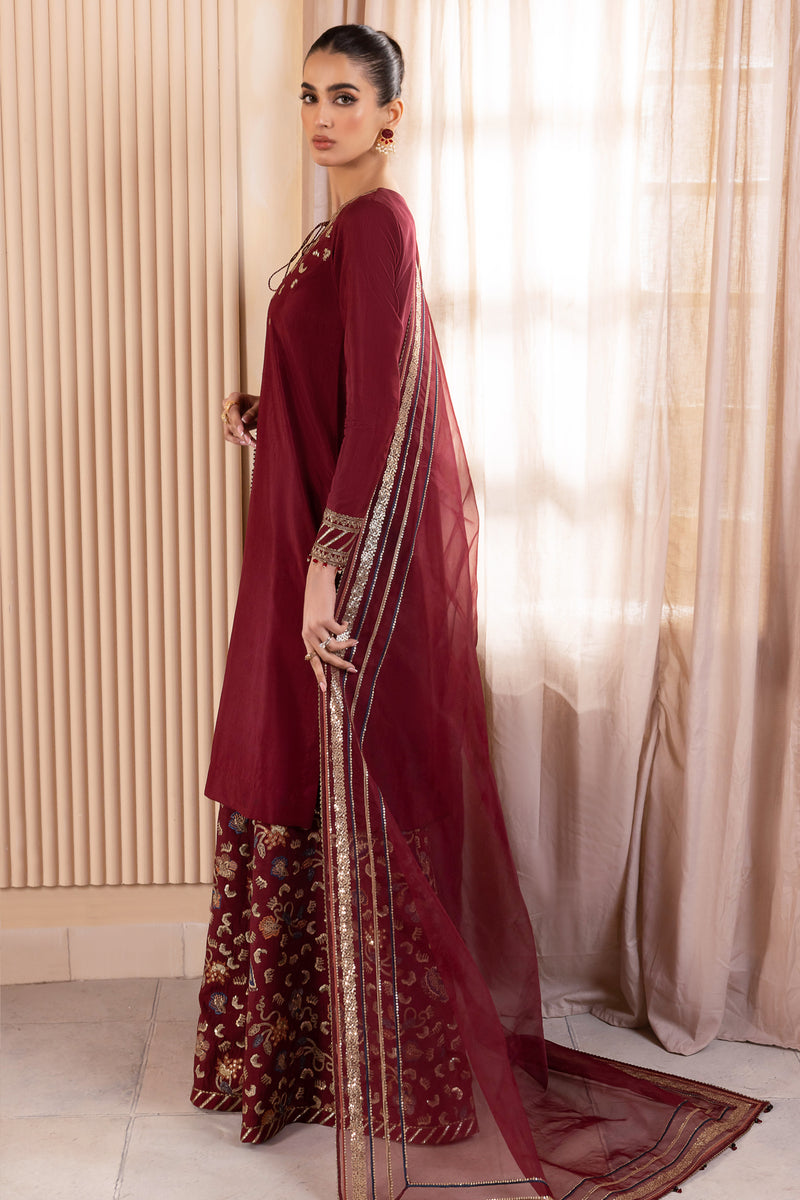 Jazmin | Formals Collection | RAW SILK UR-7016 -  Jazmin Formal - Original Designer Dress - House of Maryam