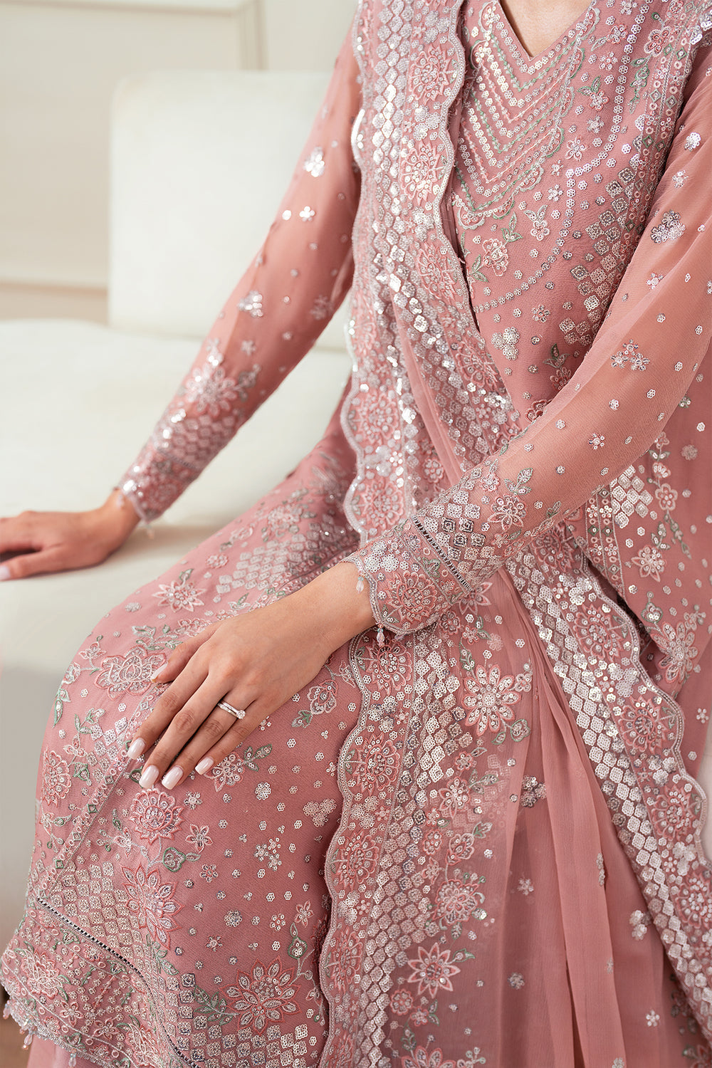 Farasha | Essence Formals 25 | Mauve Light -  Farasha Ladies Clothes - Original Designer Dress - House of Maryam