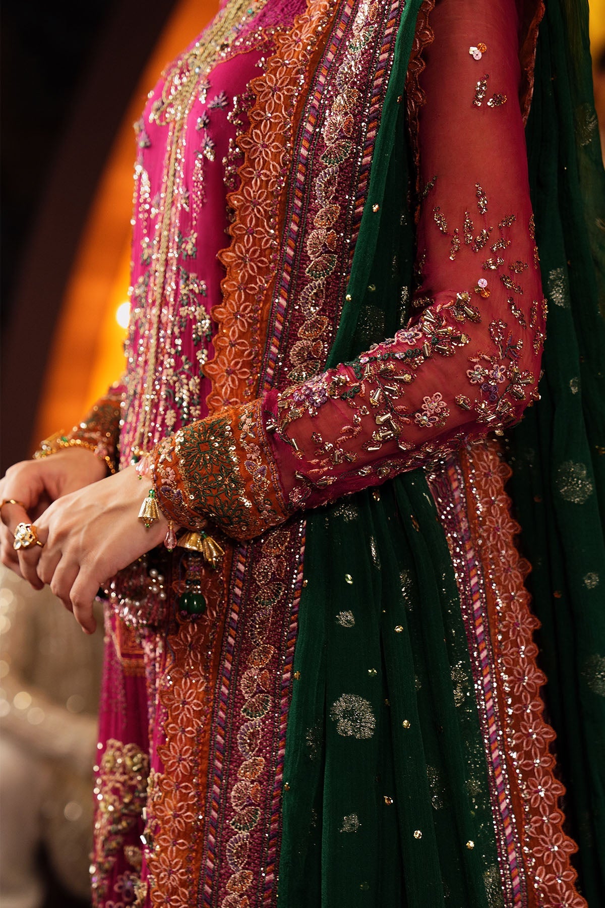 Nureh | Jhoomro 25' | NL-82 Syera -  Nureh jhoomro 25 - Original Designer Dress - House of Maryam