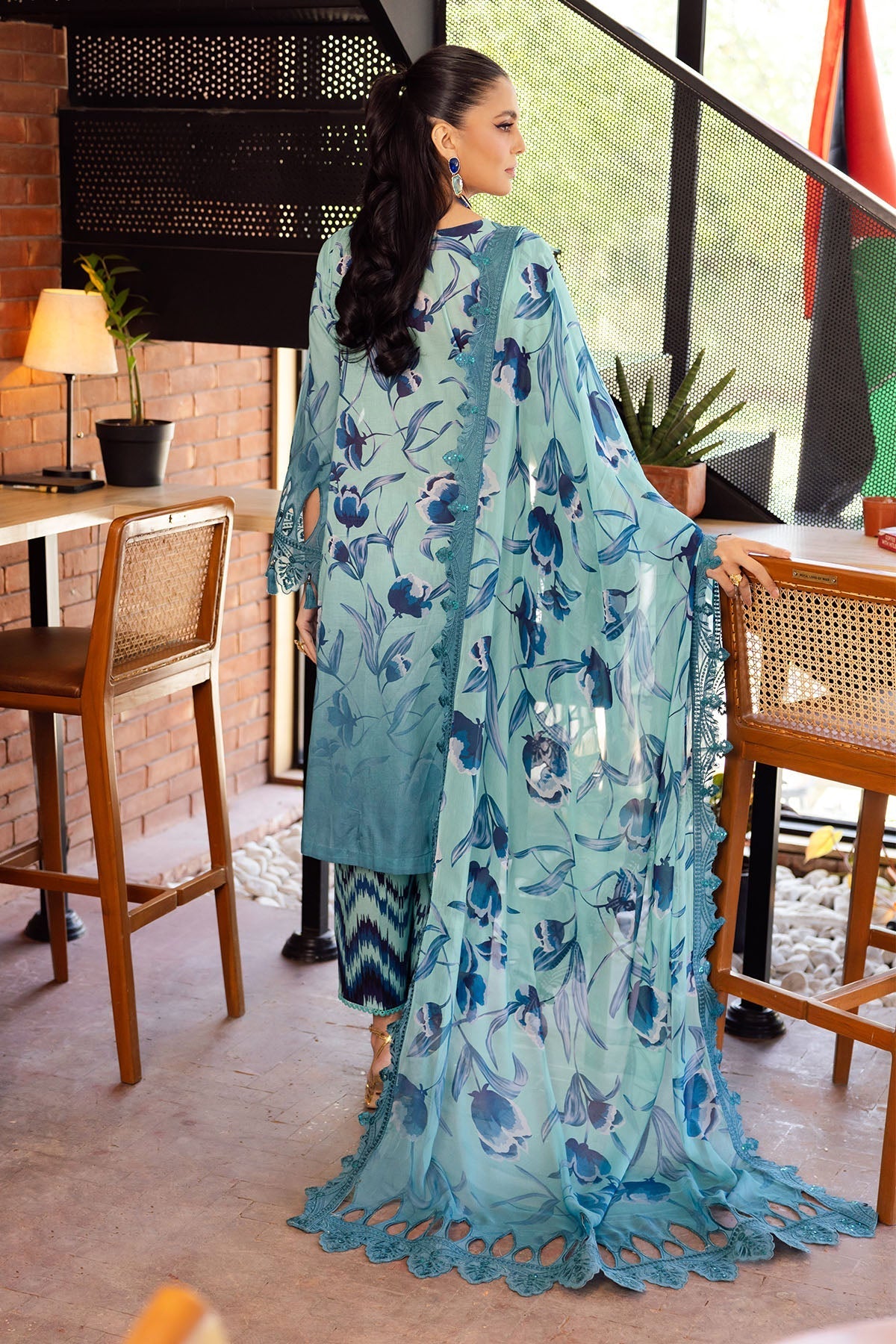 Nureh | Glam Girl Lawn | GL-08 -  Nureh Ladies Clothes - Original Designer Dress - House of Maryam