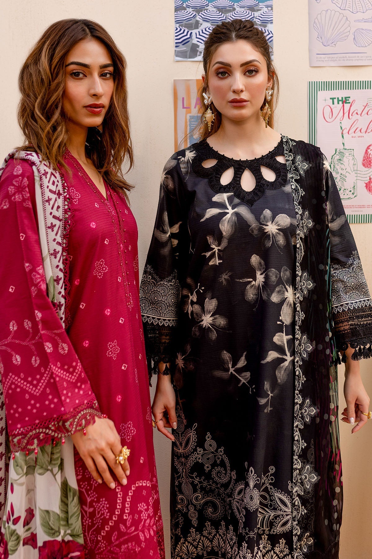 Nureh | Gardenia Lawn 25 |NSG-185 -  Nureh Ladies Clothes - Original Designer Dress - House of Maryam