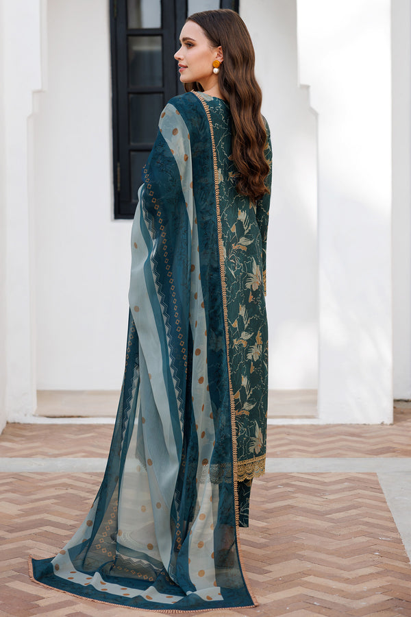 Farasha | Printed Essentials | Teal Bell -  Farasha Ladies Clothes - Original Designer Dress - House of Maryam