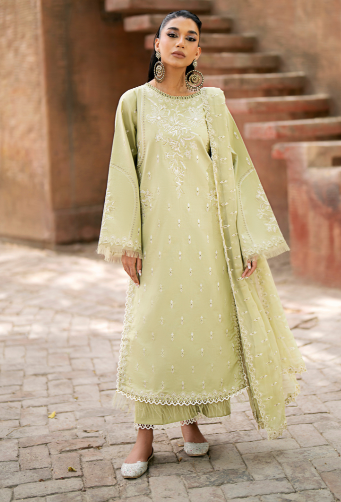 Humdum | Selin Lawn 25 | Selin - D09 -  Humdum Ladies Clothes -  House of Maryam