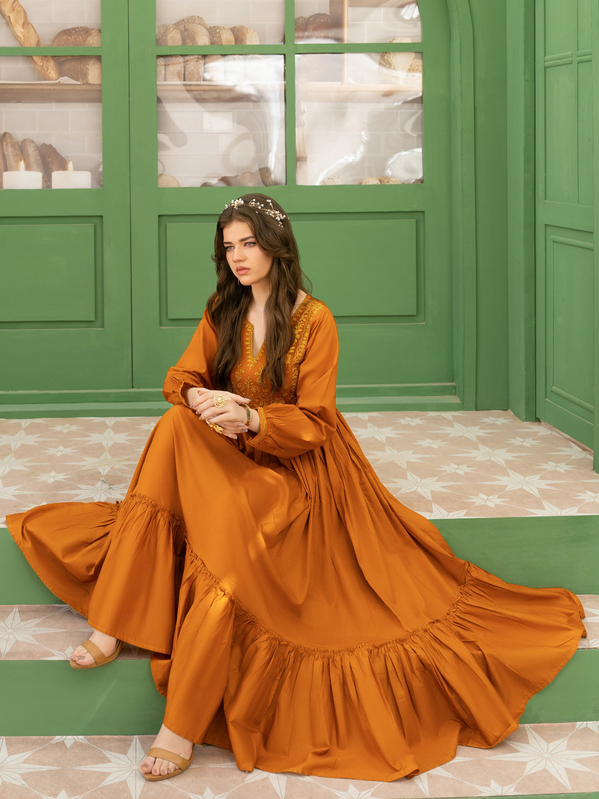Hania & Umaimaz | Festive Collection | Aden -  Hania & Umaima  - Original Designer Dress - House of Maryam
