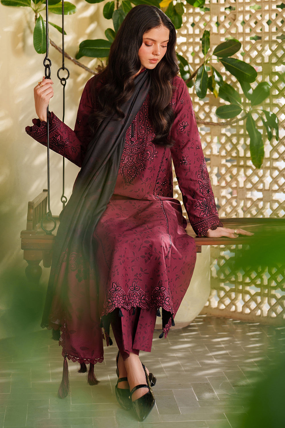 Farasha | Meline Premium Viscose 25 | Sable Bloom-7
