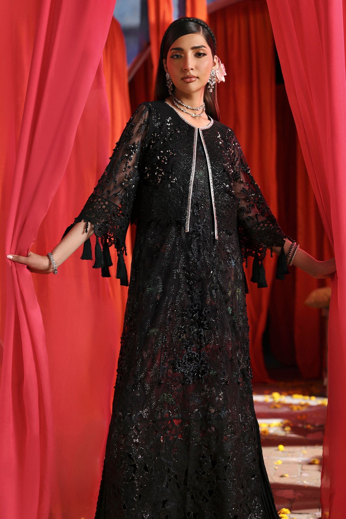Nureh | Jhoomro 25' | NL-87 Fayra -  Nureh jhoomro 25 - Original Designer Dress - House of Maryam