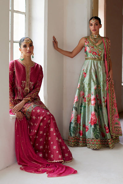 Mina Hassan | Formal Dholki Collection | Amira -  Mina Hassan Ladies Clothes - Original Designer Dress - House of Maryam