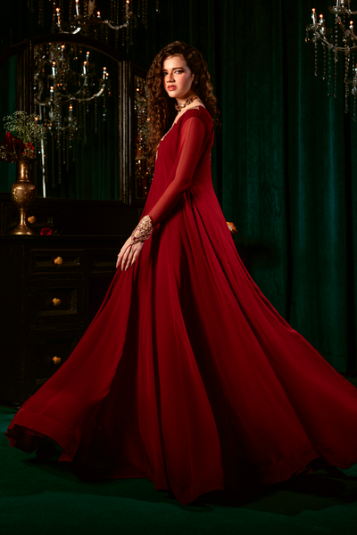 Hania & Umaimaz | Festive Collection | Zeba -  Hania & Umaima  - Original Designer Dress - House of Maryam