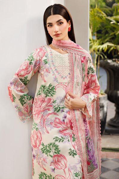 Farasha | Printed Essentials | Ivory Petal -  Farasha Ladies Clothes - Original Designer Dress - House of Maryam