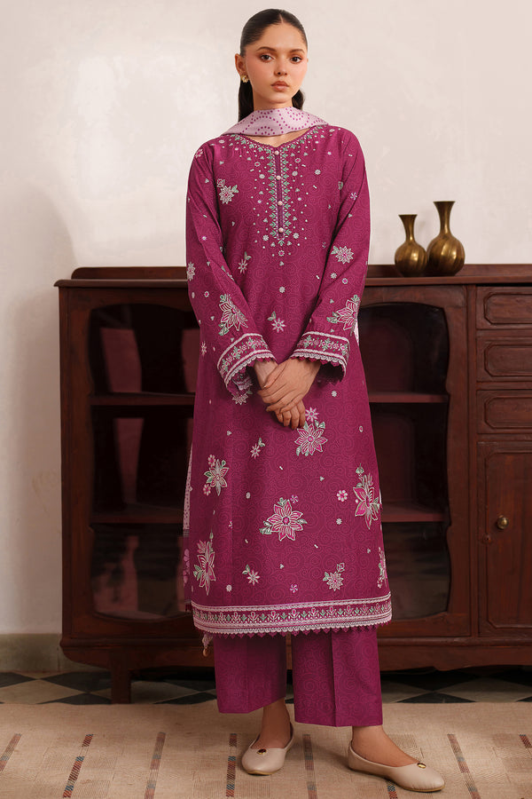 Farasha | Meline Premium Viscose 25 | Berry Blush-3